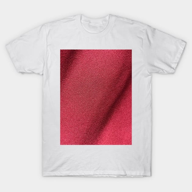 Red textile texture T-Shirt by FOGSJ